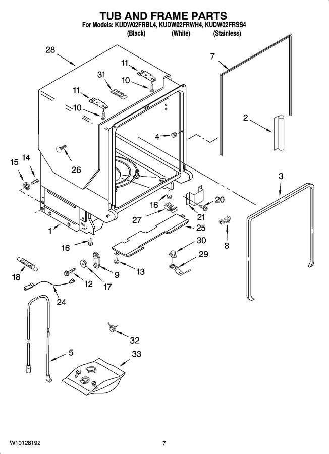 Diagram for KUDW02FRBL4