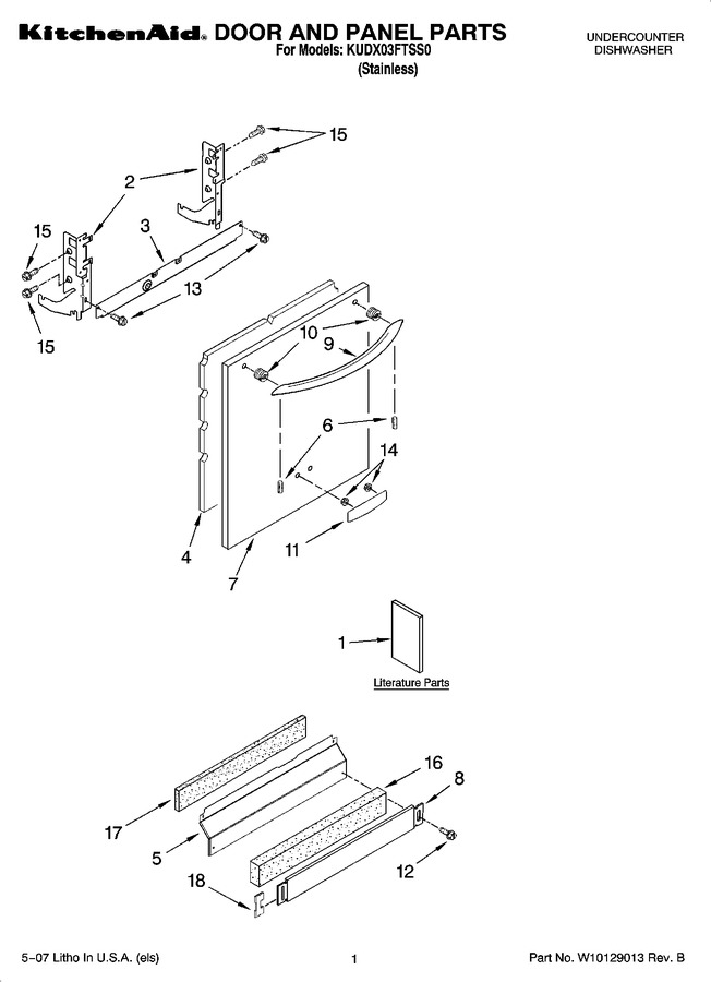 Diagram for KUDX03FTSS0