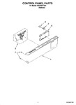 Diagram for 02 - Control Panel Parts