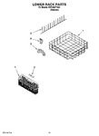 Diagram for 11 - Lower Rack Parts, Optional Parts (not Included)