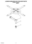 Diagram for 11 - Lower Washarm And Strainer Parts, Optional Parts (not Included)