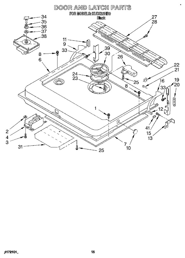 Diagram for KUDX23HB0