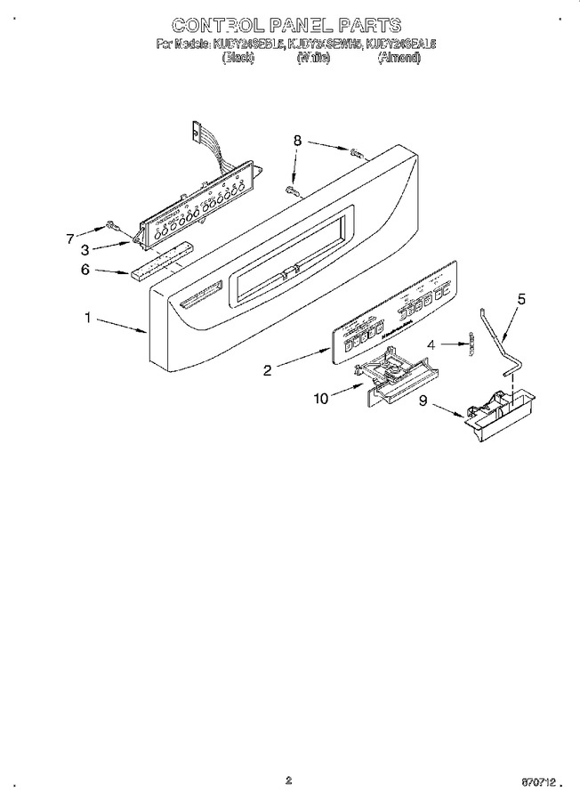 Diagram for KUDY24SEWH5