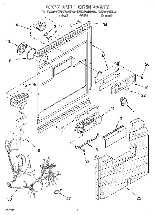 Diagram for KUDY24SEAL5