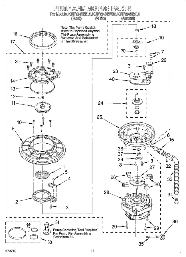 Diagram for KUDY24SEAL5