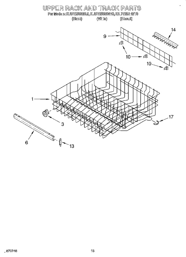 Diagram for KUDY25SHBT0