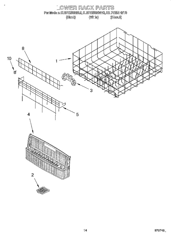 Diagram for KUDY25SHBL0
