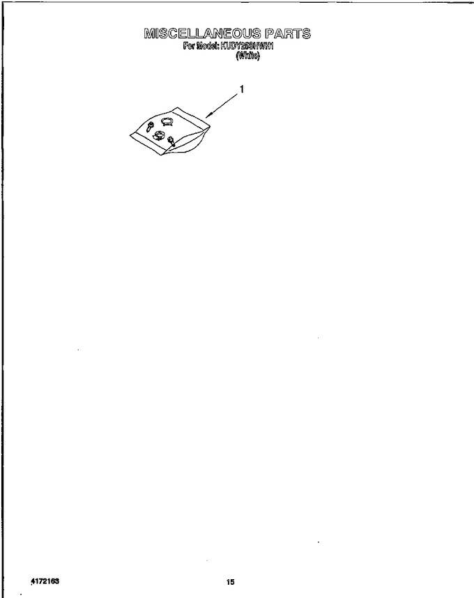 Diagram for KUDY25SHWH1