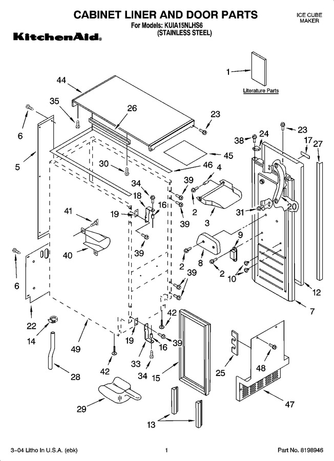 Diagram for KUIA15NLHS6