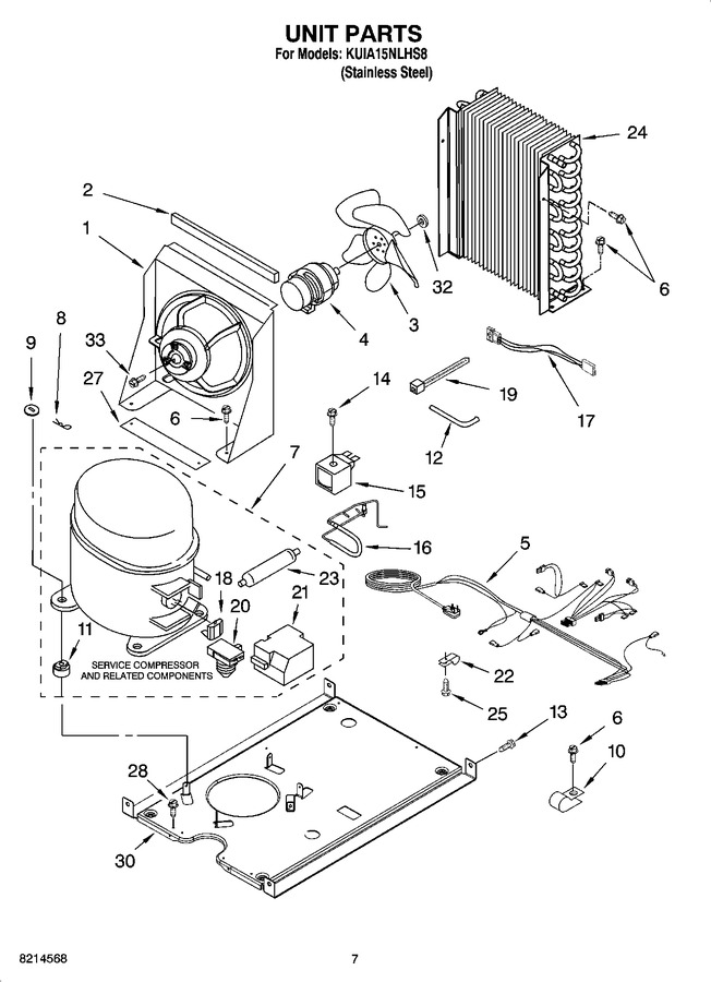 Diagram for KUIA15NLHS8