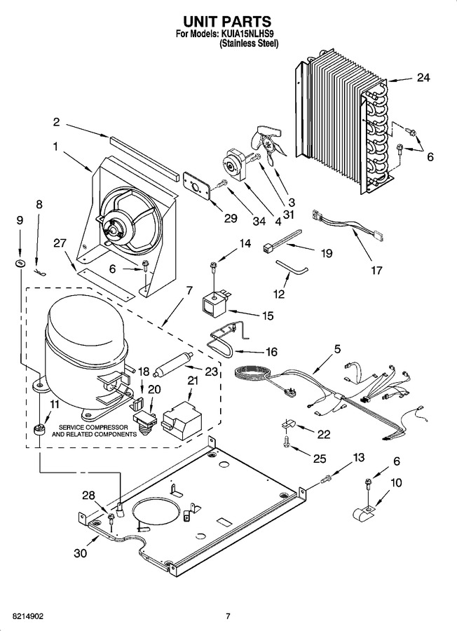 Diagram for KUIA15NLHS9
