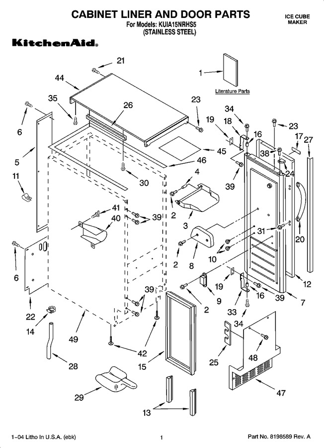 Diagram for KUIA15NRHS5