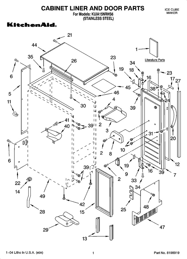 Diagram for KUIA15NRHS6