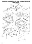 Diagram for 02 - Evaporator Ice Cutter Grid And Water Parts