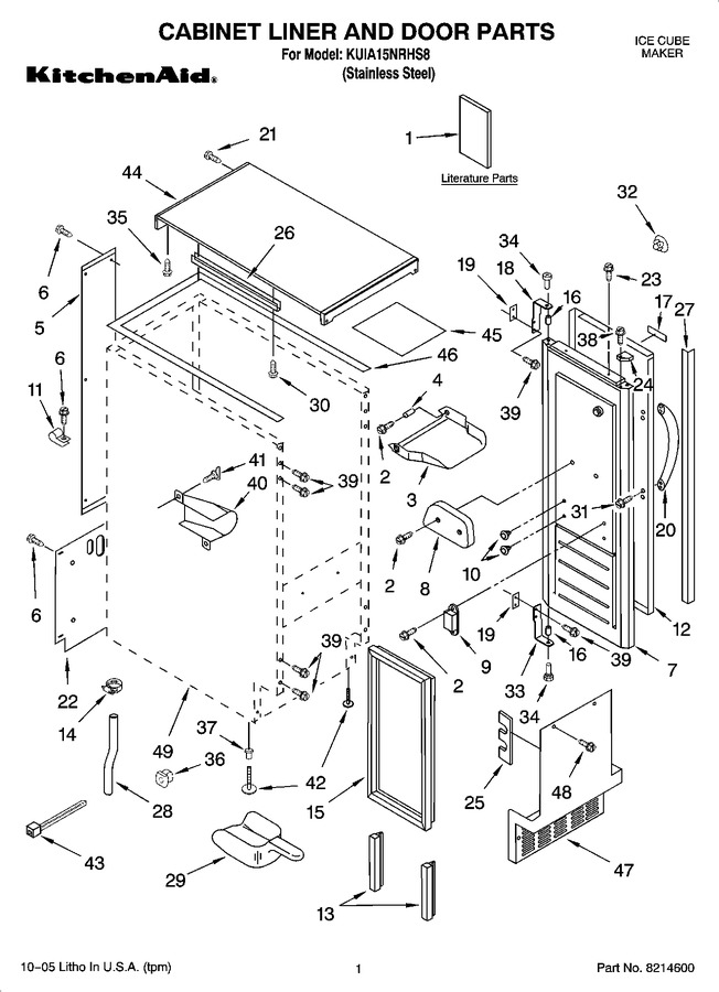 Diagram for KUIA15NRHS8