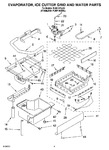 Diagram for 02 - Evaporator Ice Cutter Grid And Water Parts