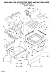 Diagram for 02 - Evaporator, Ice Cutter Grid And Water Parts