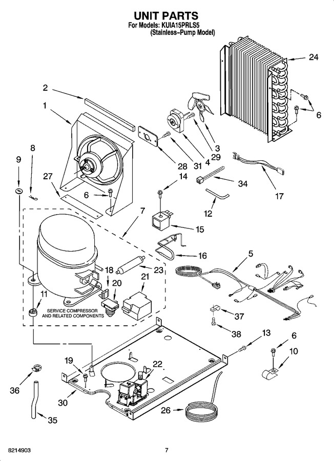 Diagram for KUIA15PRLS5