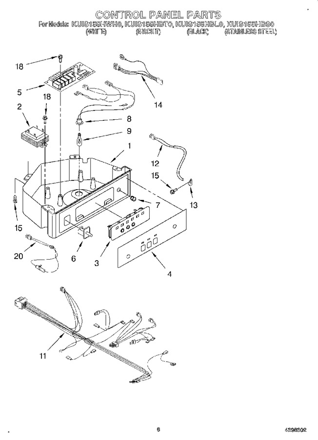 Diagram for KUIS155HBL0