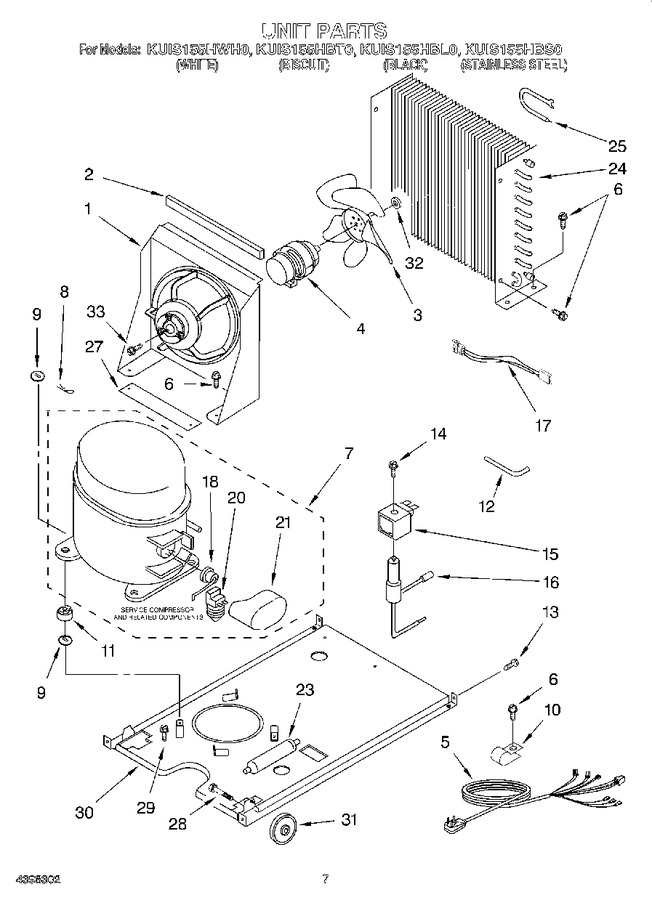 Diagram for KUIS155HBL0