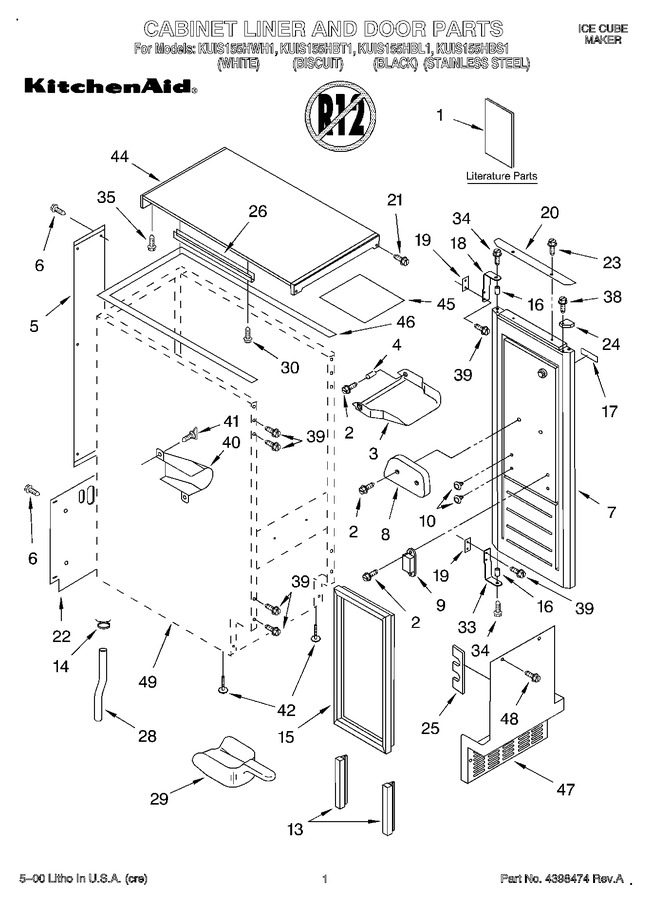 Diagram for KUIS155HBL1