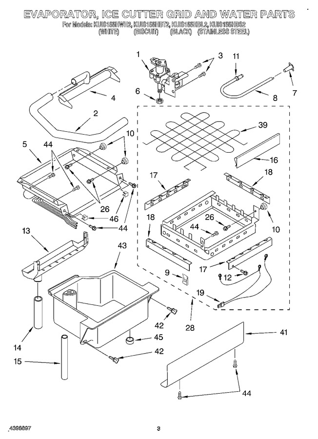 Diagram for KUIS155HBL2