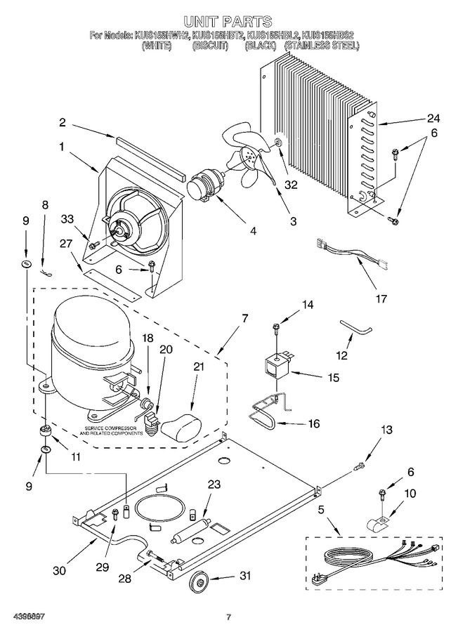 Diagram for KUIS155HBS2