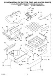 Diagram for 02 - Evaporator Ice Cutter Grid And Water Parts