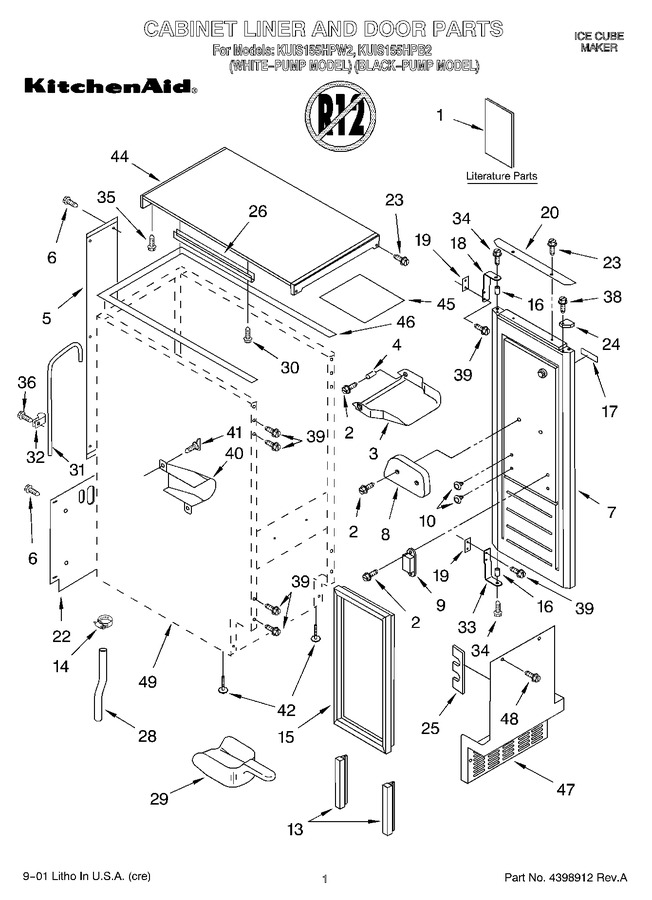 Diagram for KUIS155HPW2