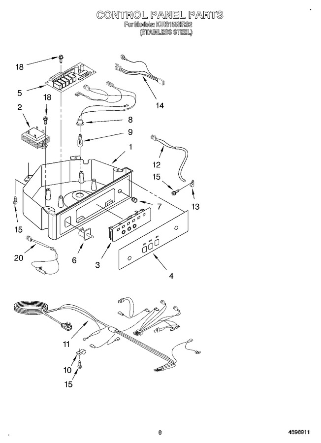 Diagram for KUIS155HRS2