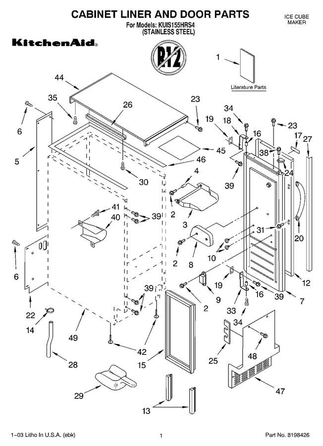 Diagram for KUIS155HRS4