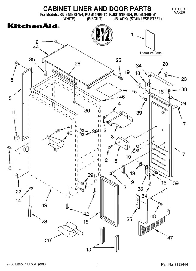 Diagram for KUIS15NRHS4