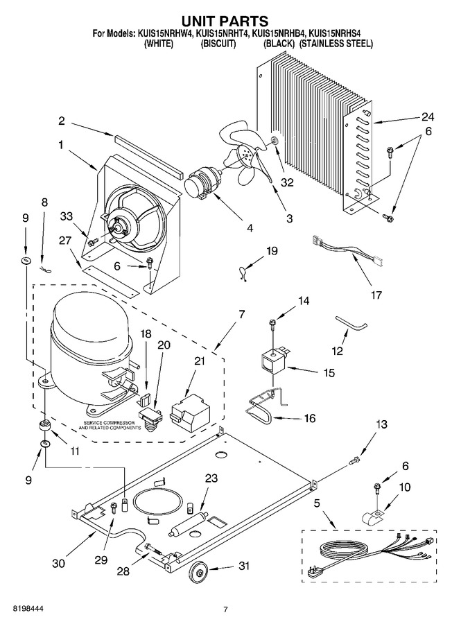 Diagram for KUIS15NRHS4