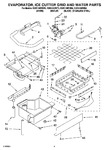 Diagram for 02 - Evaporator Ice Cutter Grid And Water Parts