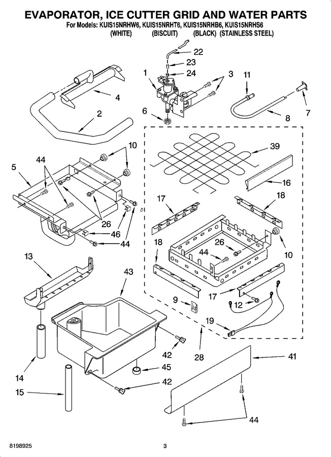Diagram for KUIS15NRHB6