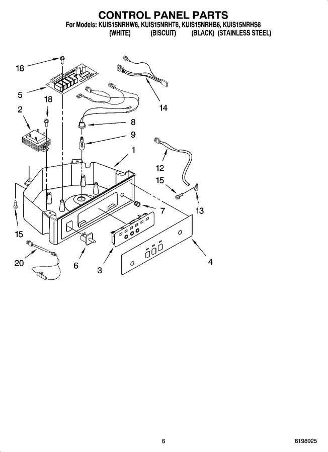 Diagram for KUIS15NRHB6