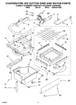 Diagram for 02 - Evaporator Ice Cutter Grid And Water Parts