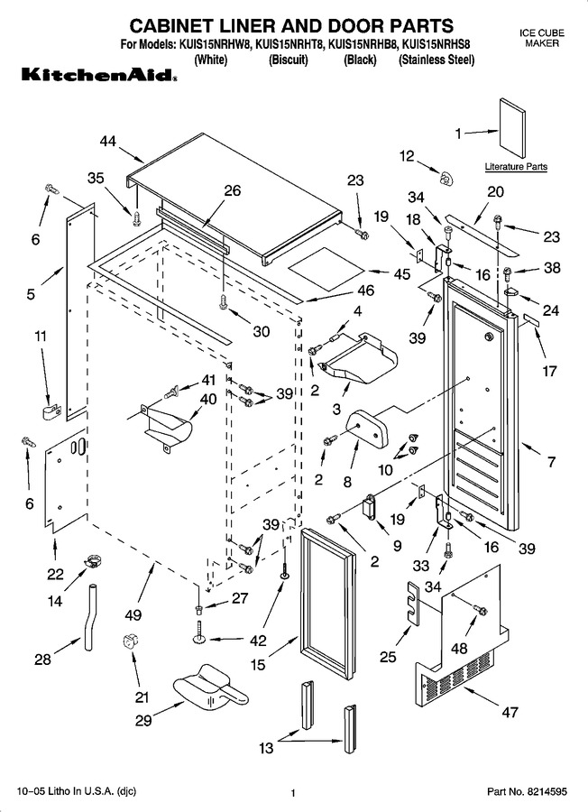 Diagram for KUIS15NRHB8