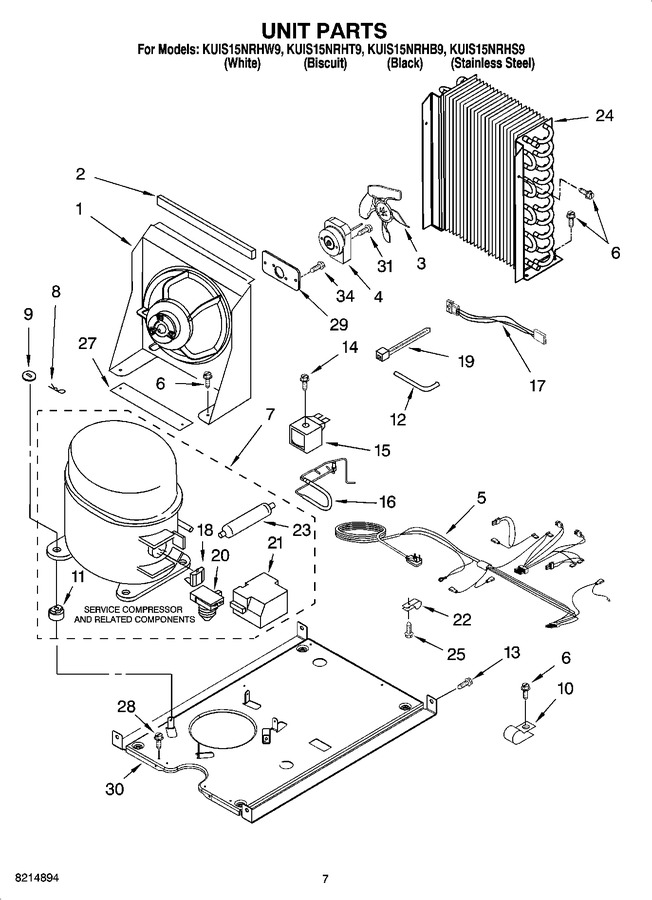 Diagram for KUIS15NRHW9