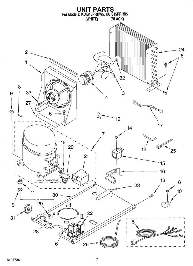 Diagram for KUIS15PRHB5