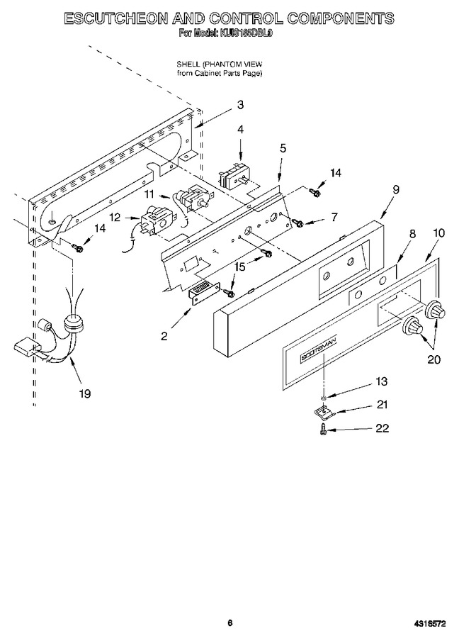 Diagram for KUIS185DBL0