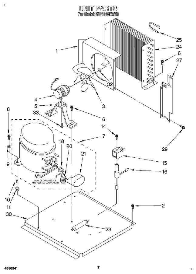 Diagram for KUIS185EWH0
