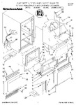 Diagram for 01 - Cabinet, Liner And Door, Literature