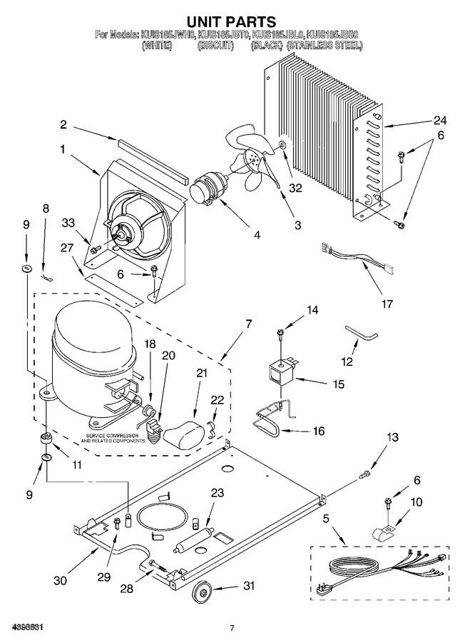 Diagram for KUIS185JWH0