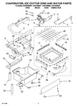 Diagram for 02 - Evaporator, Ice Cutter Grid And Water Parts