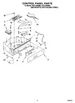 Diagram for 04 - Control Panel Parts