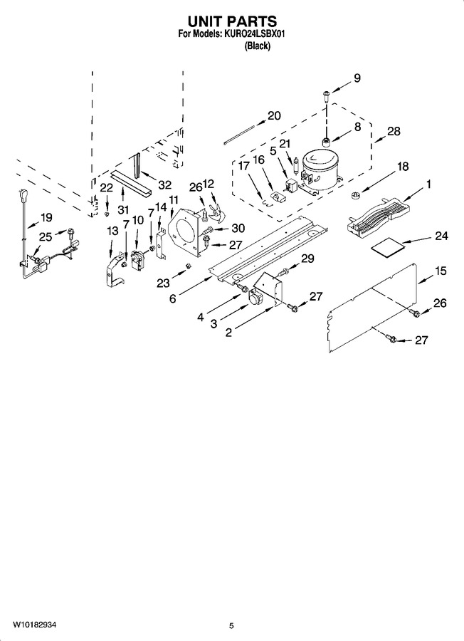 Diagram for KURO24LSBX01
