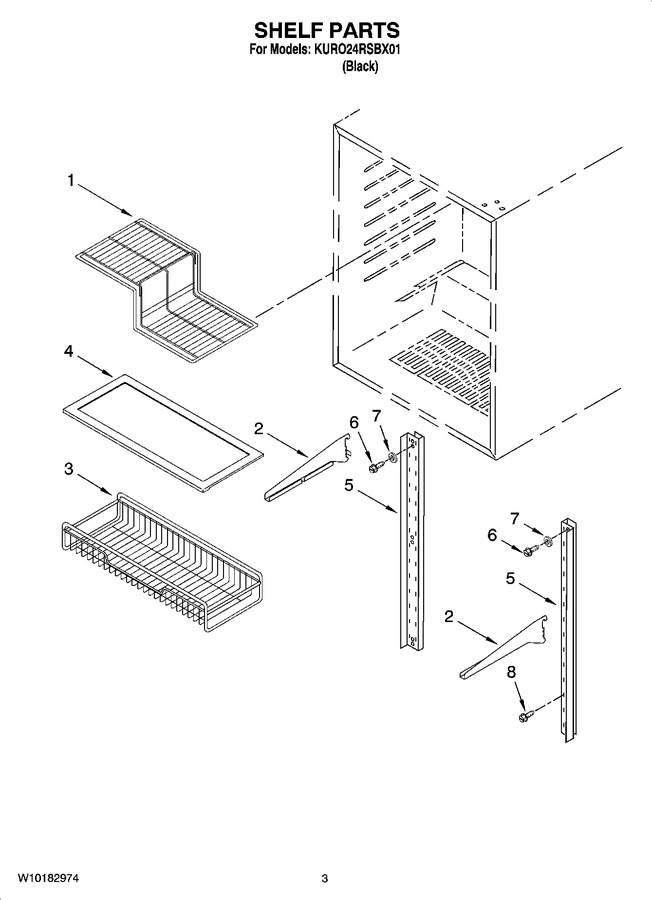 Diagram for KURO24RSBX01