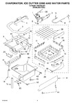 Diagram for 02 - Evaporator Ice Cutter Grid And Water Parts