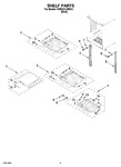 Diagram for 02 - Shelf Parts